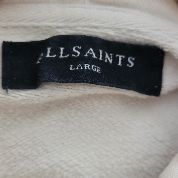Allsaints Diverge Oth Hood in Ash White Size Large - Picture 5 of 7